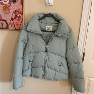 Maralyn & Me Sage Green Jacket